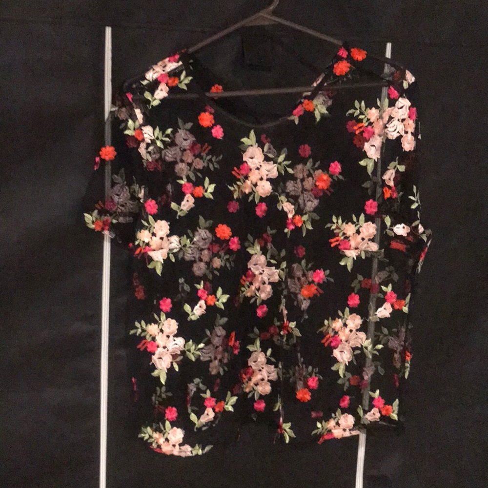 Sheer top, light weight.